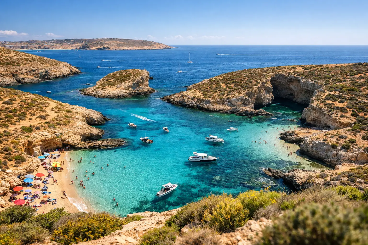 Comino strandok: melyik öböl való neked?